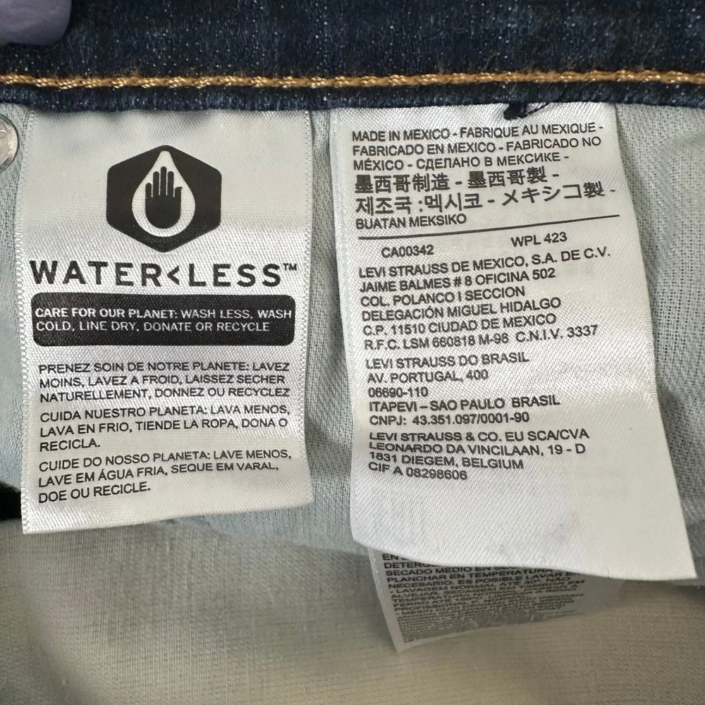 Levi's 541 Athletic Taper Jeans Mens 38x30 Dark Wash‎ Blue Denim